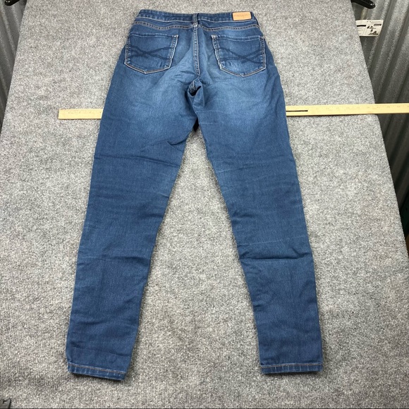 AEROPOSTALE high-waisted jeggings- size 0 dark wash - Picture 6 of 10